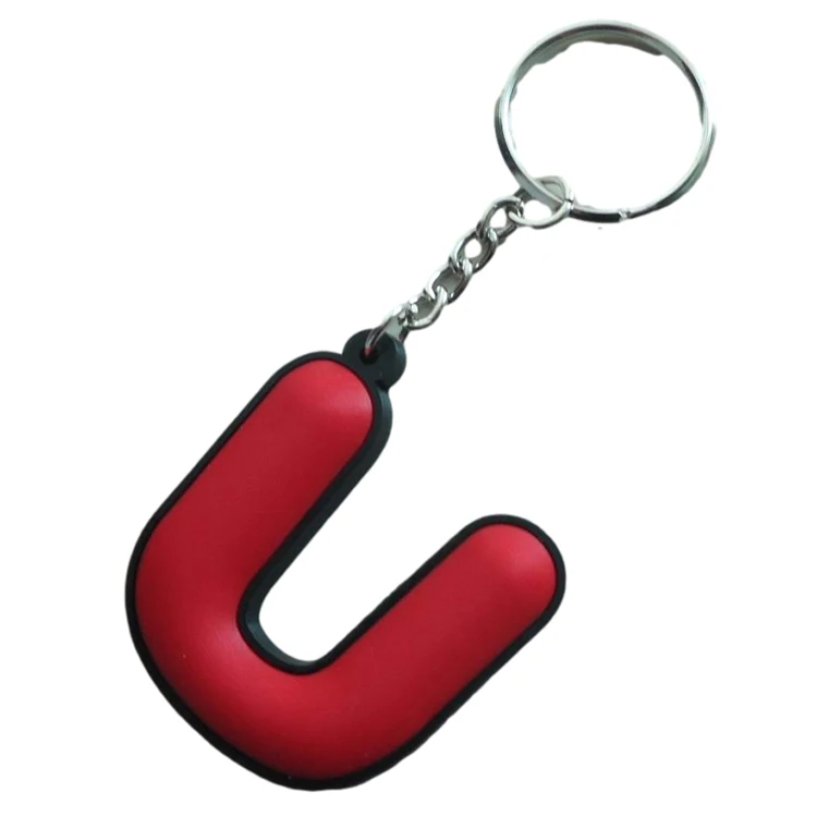 Keyrings Manufacturer Custom 3D PVC Keychains Funny Cartoon Soft Silicone Keychain Bag Pendant