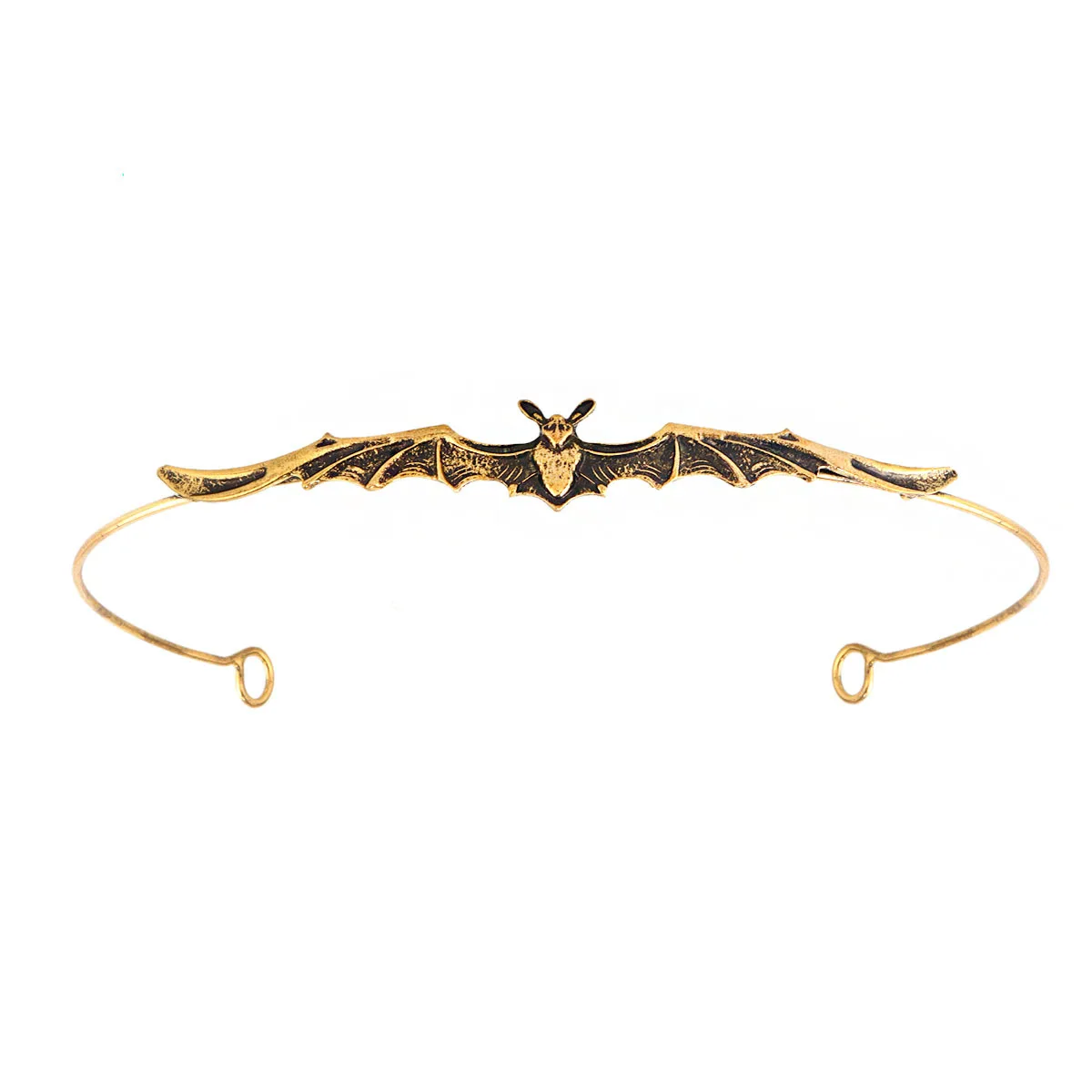 Headband Halloween Bat Hair Crown Women Cosplay Head Party Gothic Headdress Headpiece Elf Hoop Headwear Tiara For Party Decor