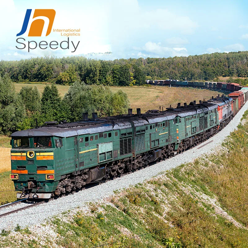 Железнодорожный транспортный агент FBA DDP быстрая доставка поездов из Китая в Германии Болгария Испания Нидерландские итальянские железнодорожные перевозки