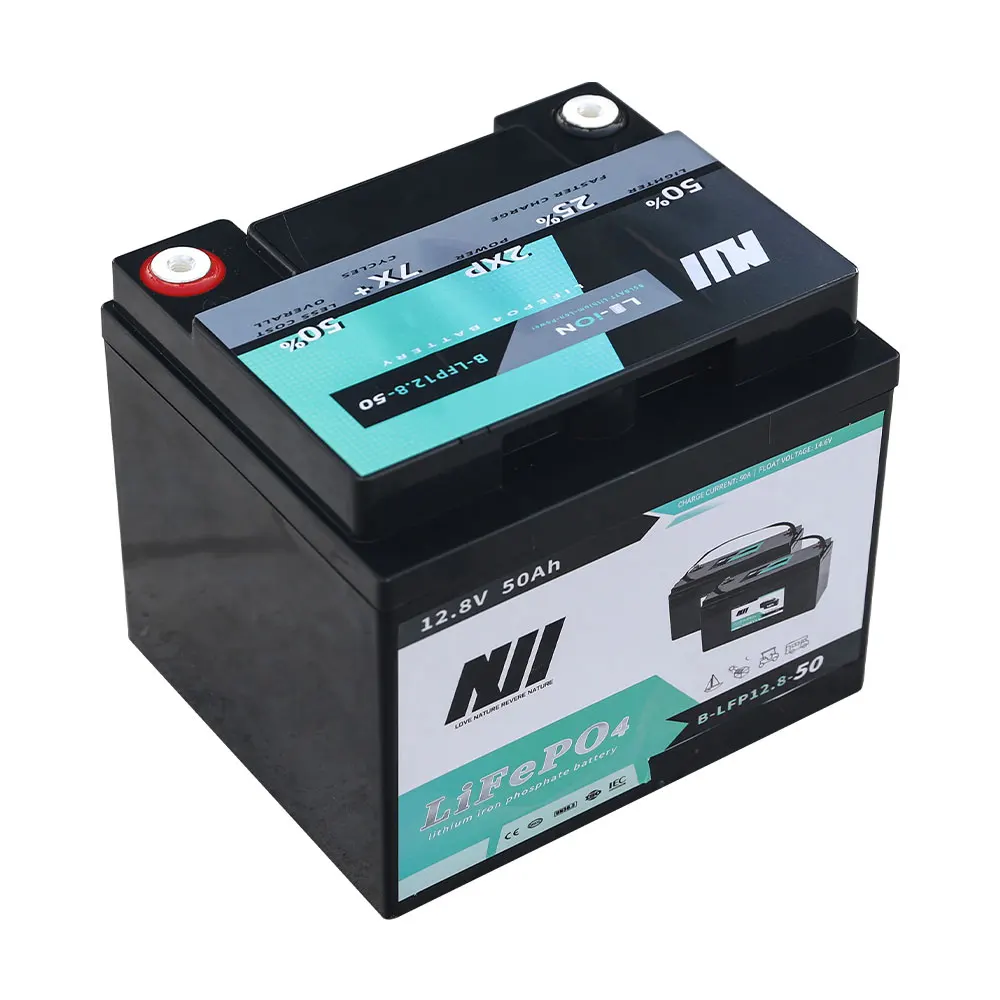 Lithium Battery 12V 50AH Price Li ion Solar Storage UPS Rechargeable Deep Cycle LiFePO4 Battery Pack Replace 12 Volt Lead Acid