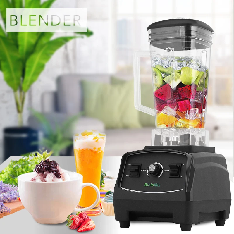 BioloMix Nutrimax BPA Free Heavy Duty Commercial Grade Blender Mixer Juicer High Power Food Processor For Ice Smoothie Fruits