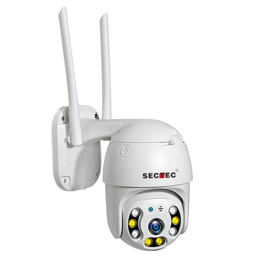  Наружная водонепроницаемая Wi-Fi камера безопасности Sectec HD 1080P беспроводная скоростная купольная IP PTZ-камера с автоматическим