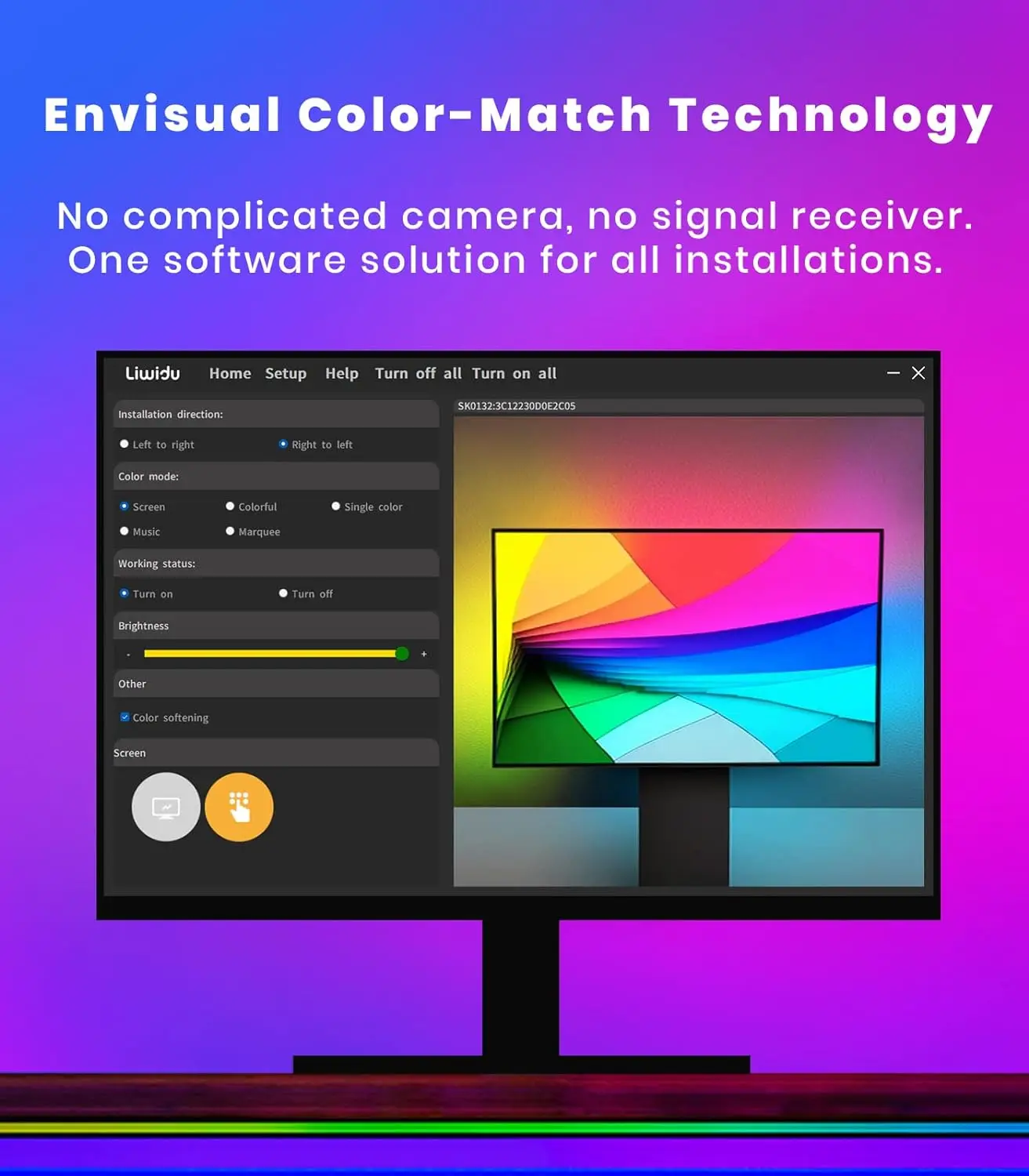 CL Lighting Online Store Suppliers Smart Home Gaming Room Decorative Light PC Sync Led Backlight Strip