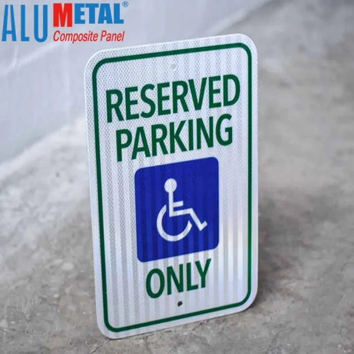 Various sizes and designs of custom metal sign blank