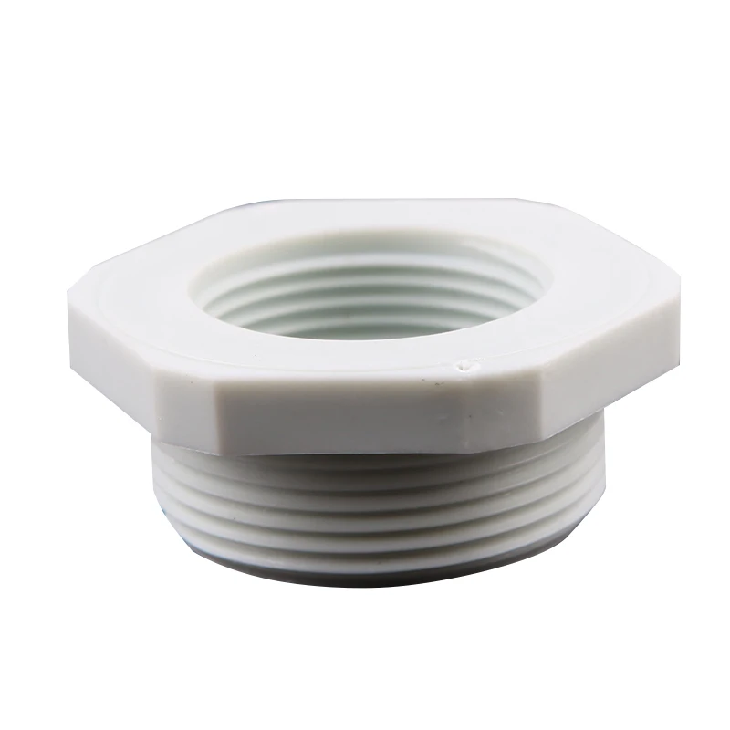 Factory Price Metric White Polyamide Reducer Double Thread Adapter Plastic Screw