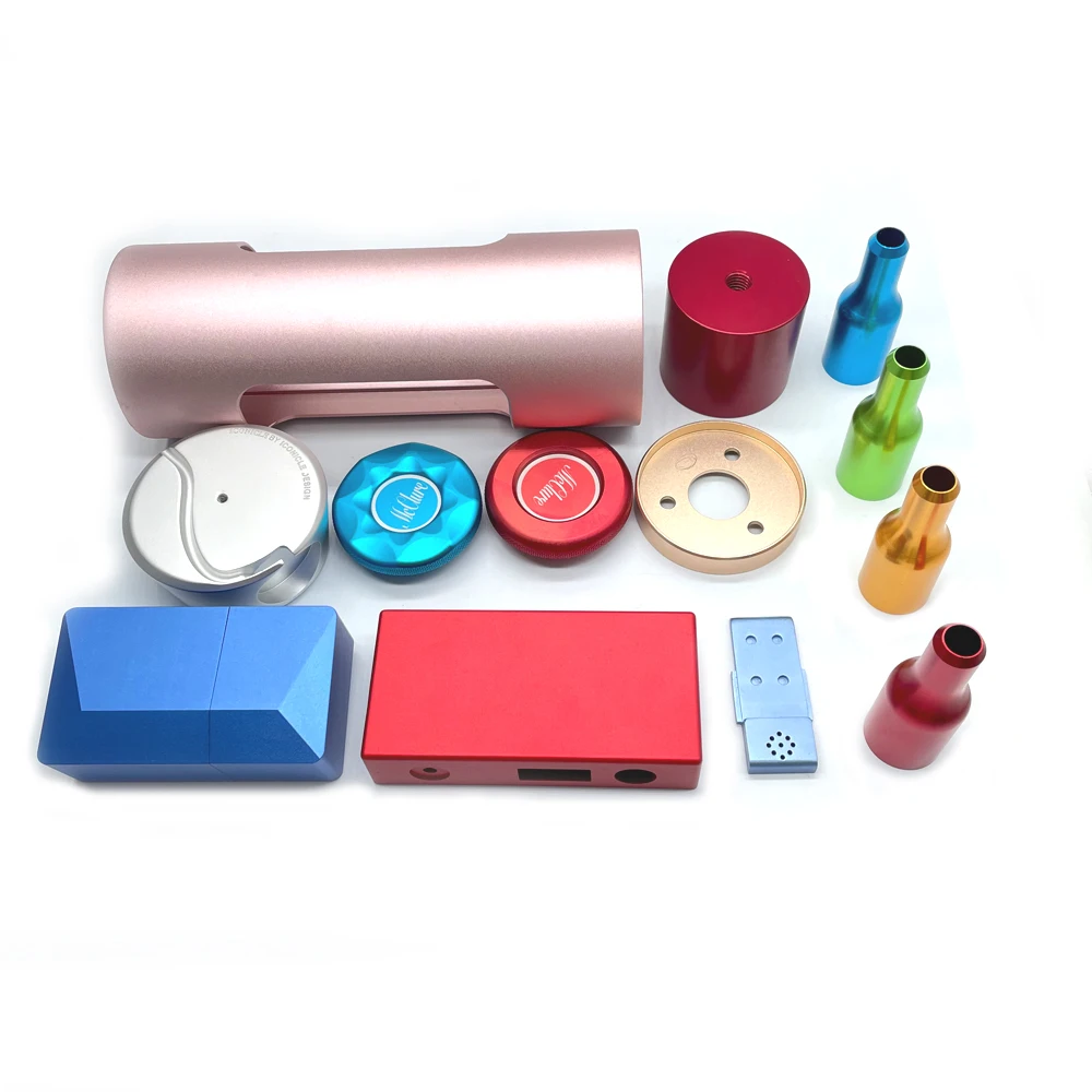 Machining Center Anodized Sandblasted 6061 Aluminum Enclosure Cnc Turning Milled Cnc Machine Spare Machining Parts