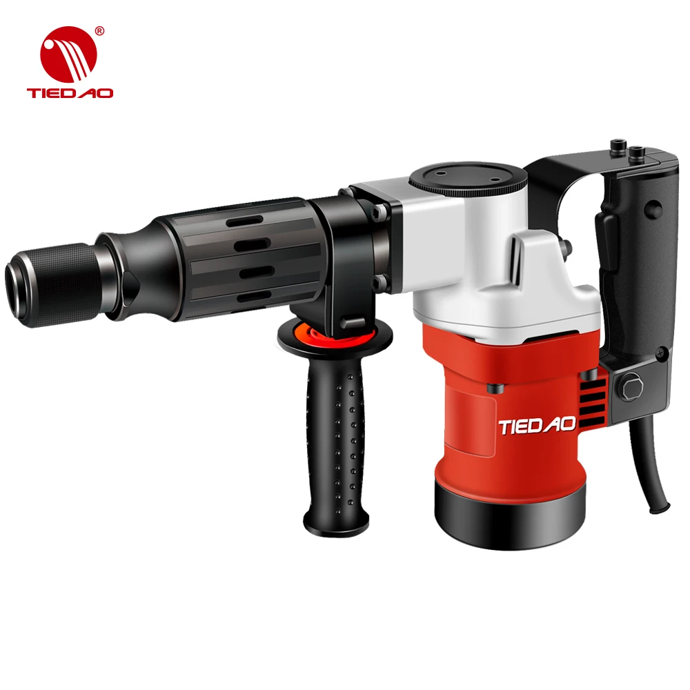professional factory price Hot sale from China Tiedao brand  demolition  hammer 0818  Heavy Duty Drill Machine 1100W