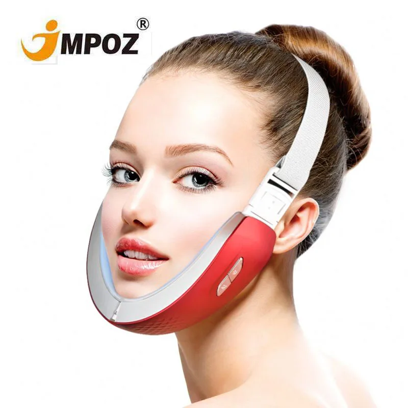 Personal V Shape Face Lift Meter Chin EMS Facial Massager Lifting V Line Up Beauty Tool SkinCare Instrument Face Massager