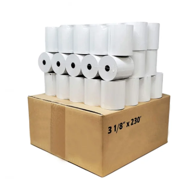 Wholesale 45-80gsm thermal paper 58x30 can be customised made in China