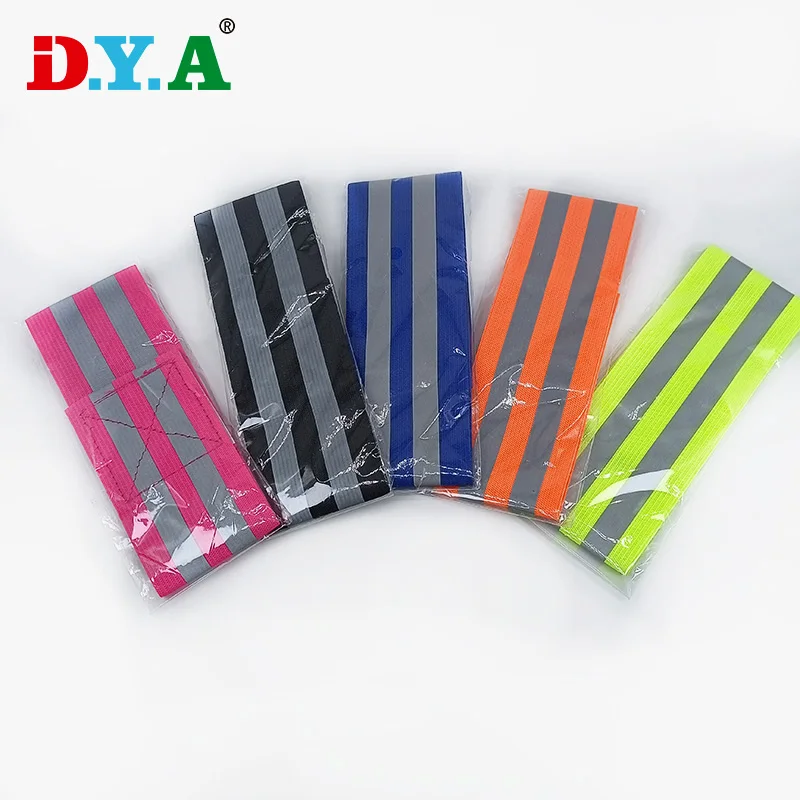Customize Length Color Reflective Elastic Cord Band for Armband/Ankle Band