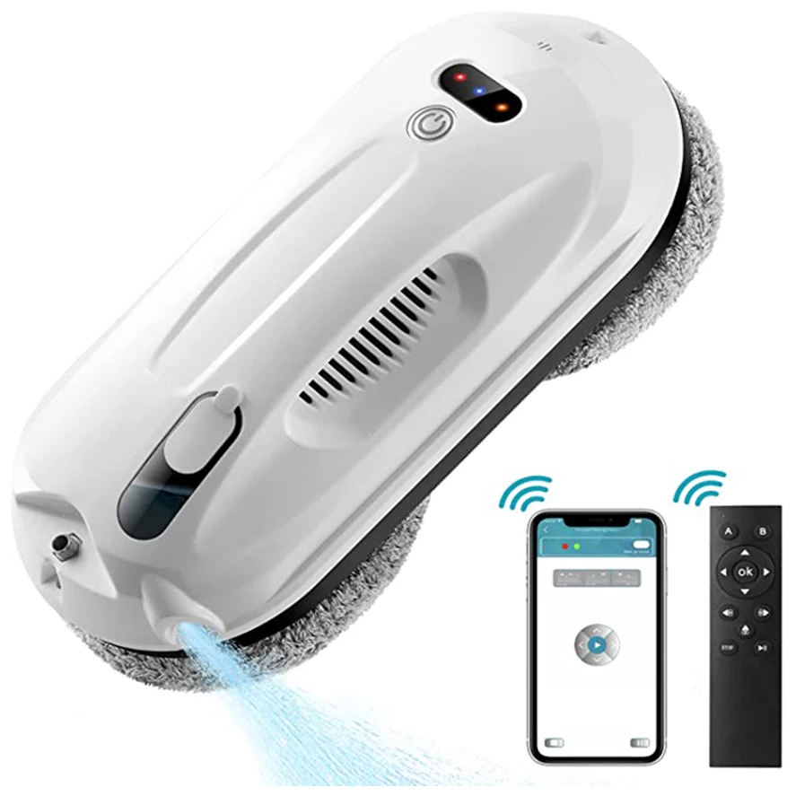 App And Remote Control Hi Building High Rise Cleaning Robotic Machine Glass Window Robot Vacuum Cleaner.