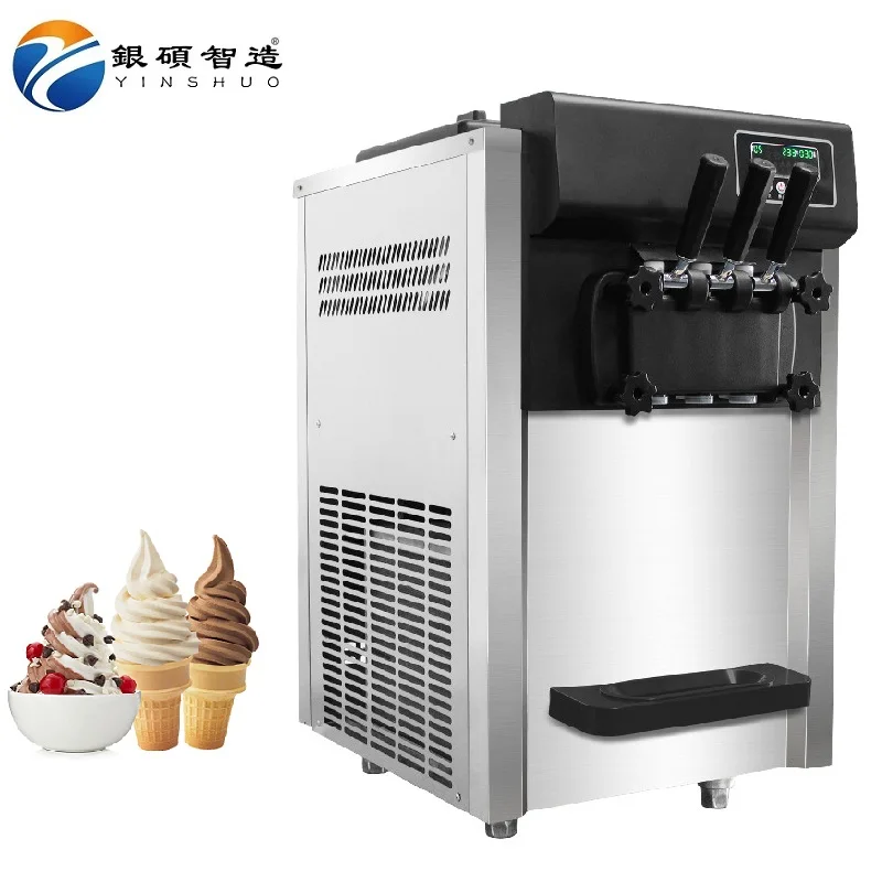 Yinshuo BQC-1800 3 вкусов MAQUINA DE helados мягкий frigomat машина