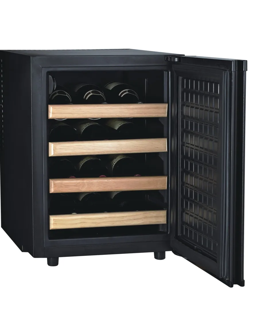 JC-12SA  12 bottle built in wine cellar thermoelectric OdB 12V no noise mini bottle wine cooler