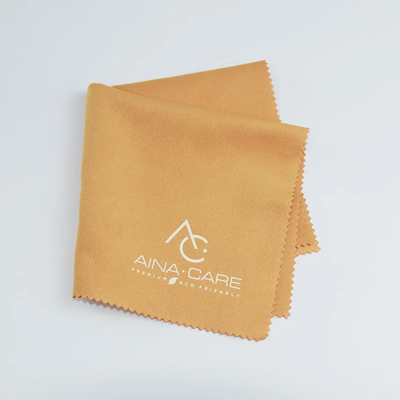 Passive Components digital Print wine color blind glasses microfiber clean cloth for free gift