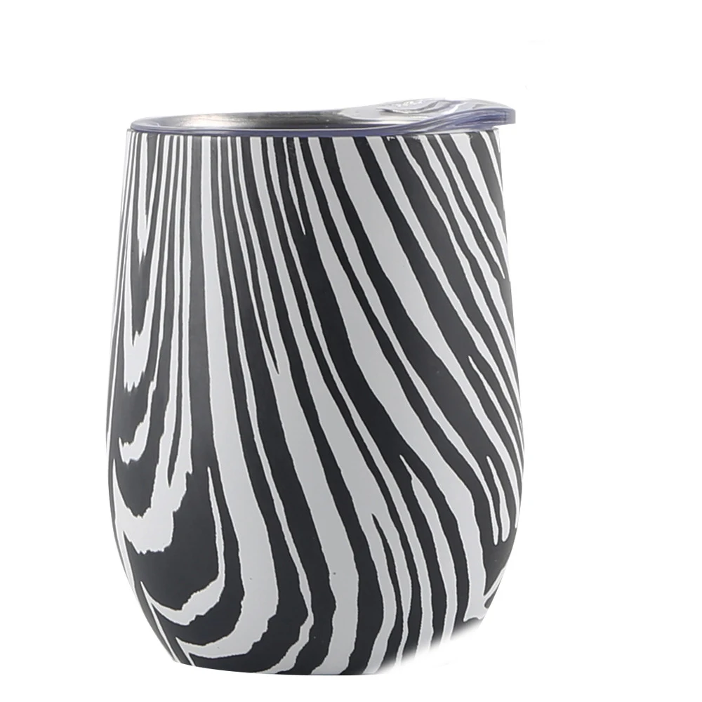 12oz 304 stainless steel egg cup bear mugs party vacuum cups can custom logo