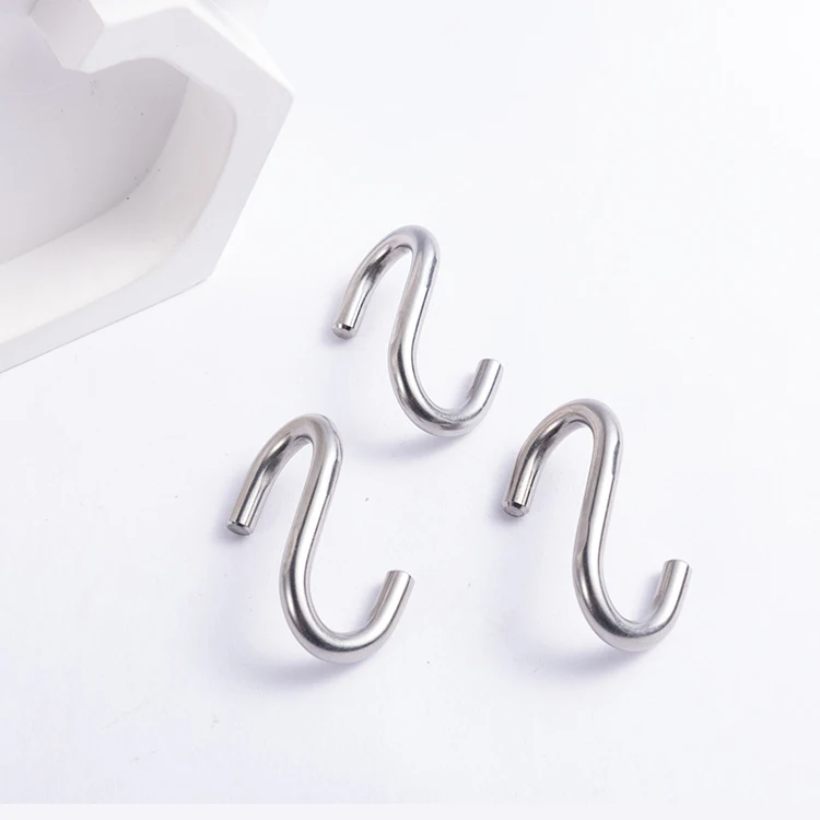 16mm S-hook aluminium fastener for climbing net combination rope