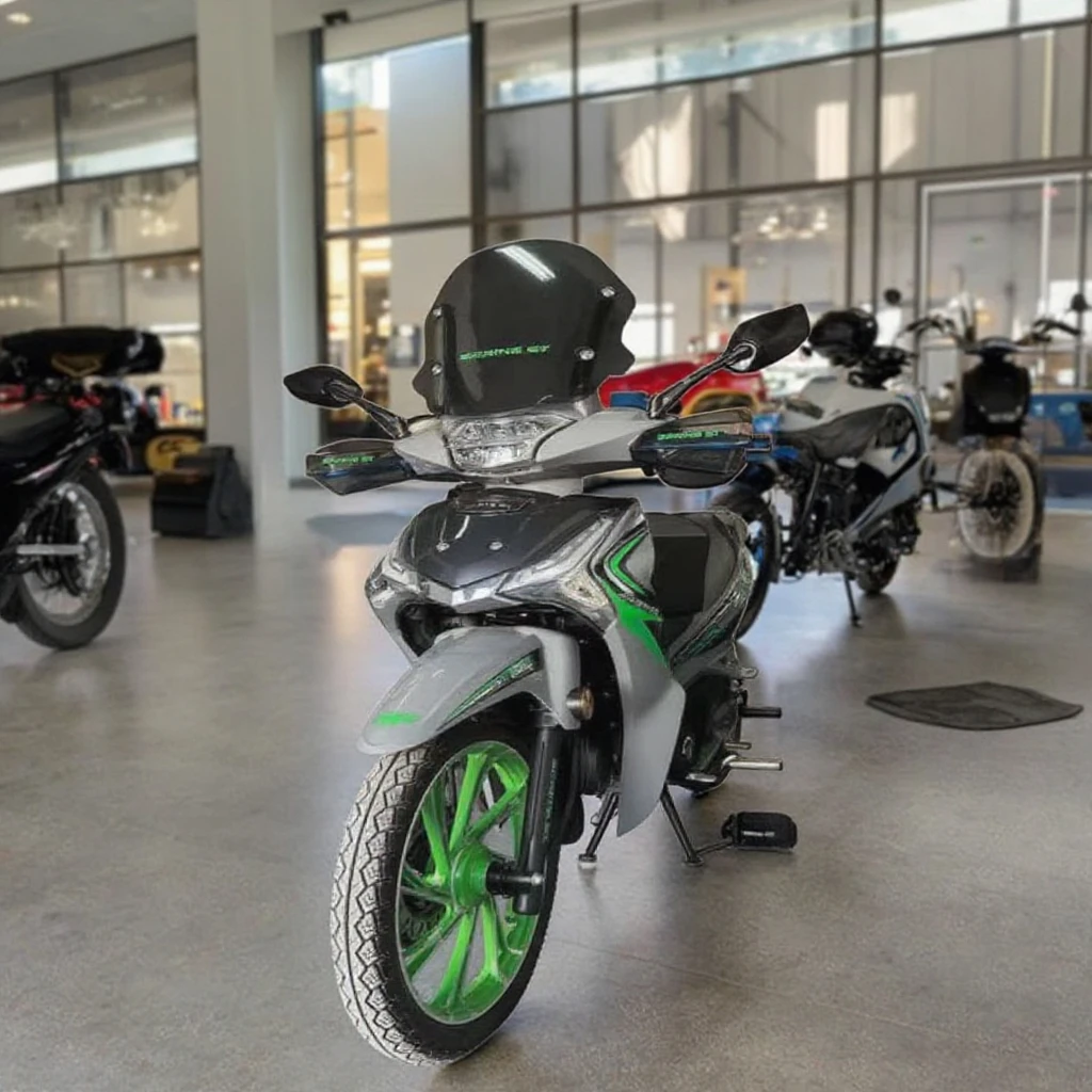 2025 New Arrival Classic Gasoline 4 Strokes 50cc 110cc Classic Moped Motorcycle for Sale