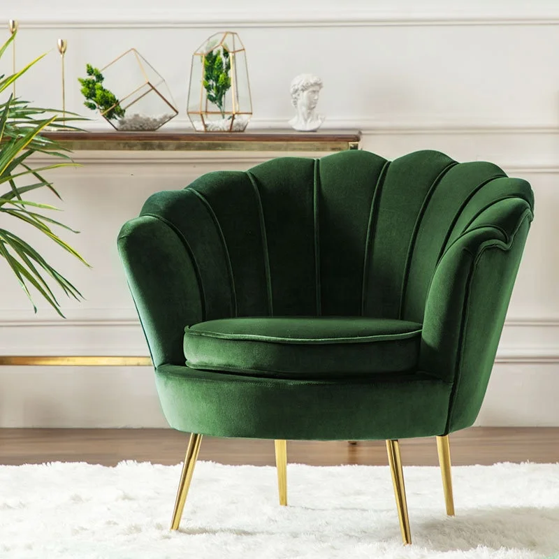 Furniture legs metal living room sofa 2022 nordic velvet sofa gold legs