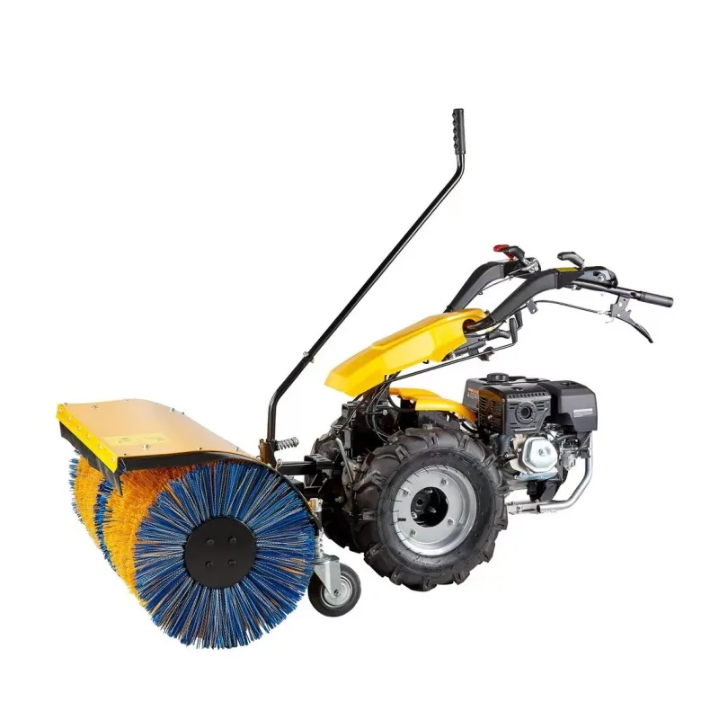 Small Snowplow Driving Snow Plow Winter Road Sanitation tractor Snow power sweeper Removal Machine