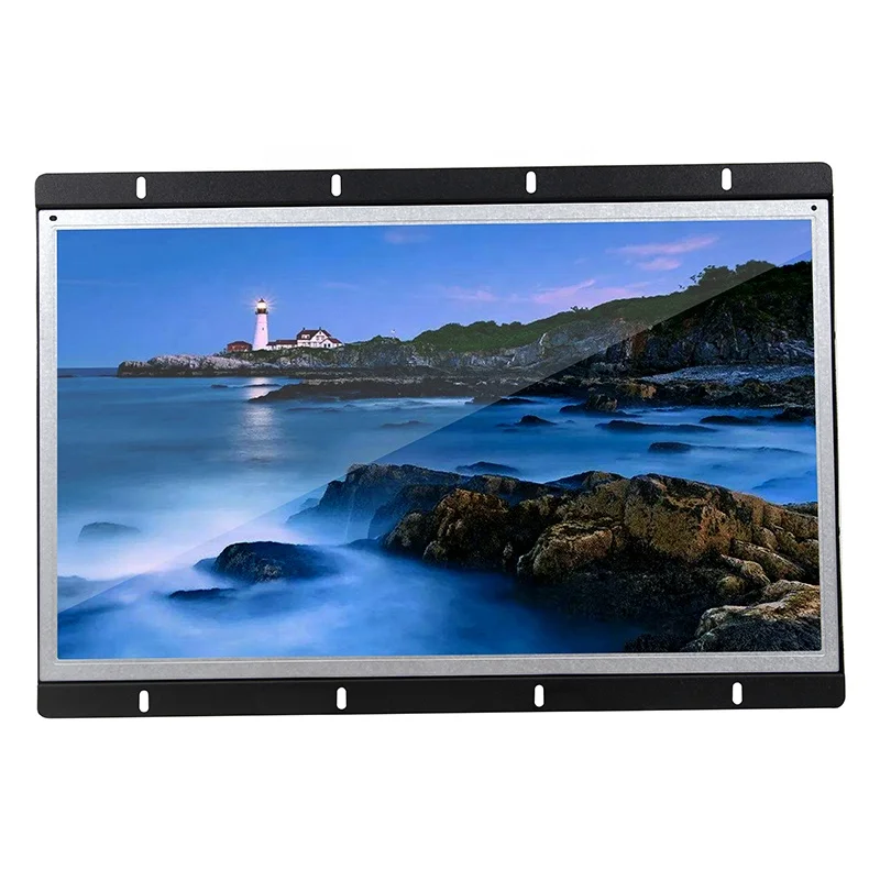 IPS HD Audio Video Signal TFT VGA AV USB  Input Open Frame Monitor 21.5 inch