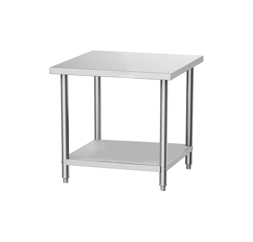 height adjustable commercial stainless steel working table restaurant kitchen workbenches inox tables
