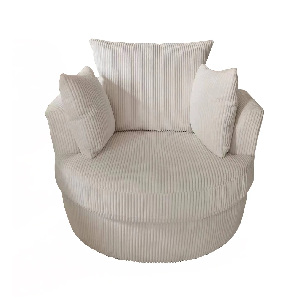 Sans Modern Occasional Chair Leisure Accent Chair Swivel Living Room Armchairs