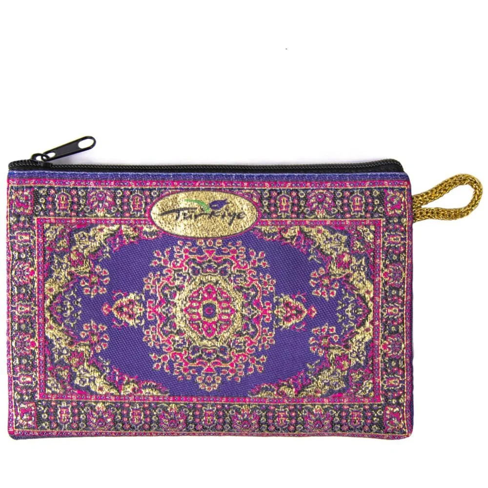 Turkish Woven Wallet With Carpet Design. Made in Turkey... From Turkey