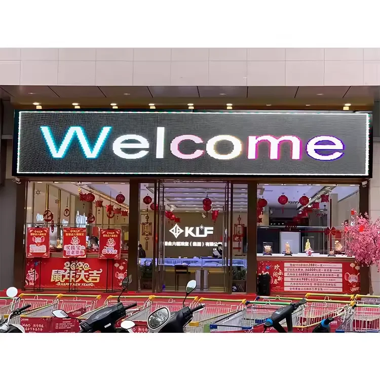 P10 Led Sign Screen Smartphone APP Programmable Message Board LED Billboard Foldable Stand Multi-language Screen