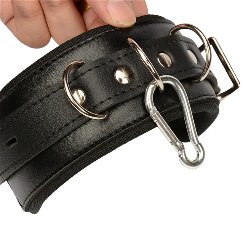New Fantasy Sex Toys for Adult Handcuffs Ankle Cuffs Fetish Restraints Fetish Bondage for Women Detachable Metal Spreader Bar
