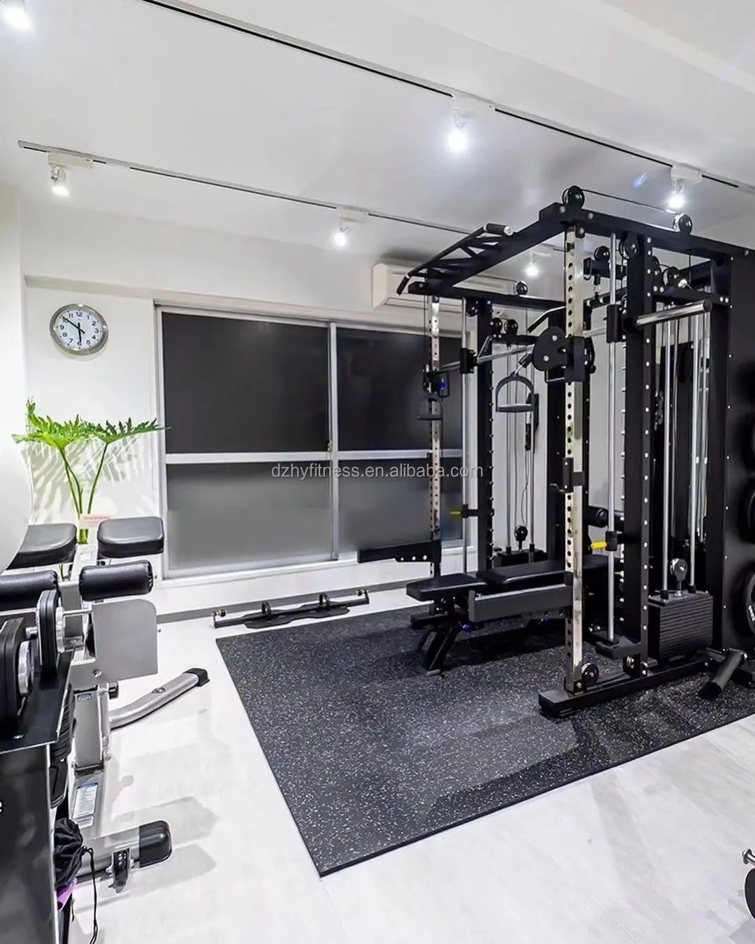 Smith Machine Comprehensive Trainer Commercial Flying Bird Gantry Gym Fitness Equipment Home Multifunctional Squat Rack Fitness