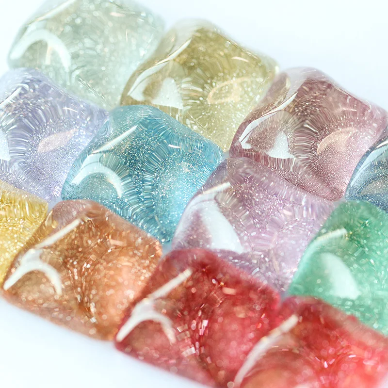 QM New Product Shimmer Base Camouflage Disco Glitter Gel Nail Polish Custom Label 12 Colors Reflective Base Coat