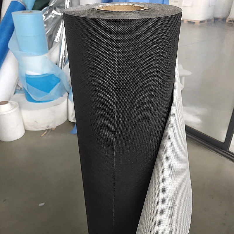 140gsm uv resistant breather membrane/black synthetic roofing underlayment roofing felts for use under tile