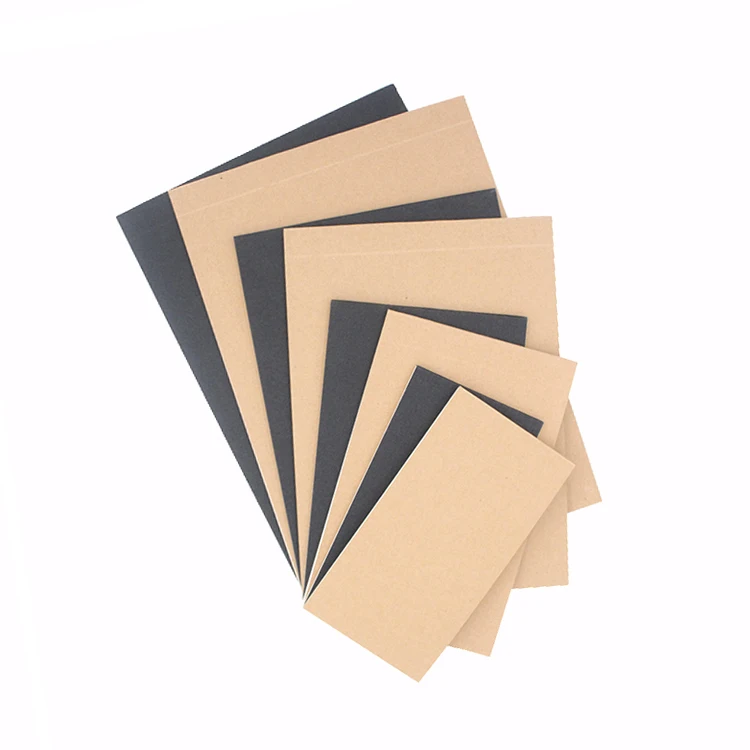 Custom Logo A4,A5,B5,A6 Recycled Kraft Paper Cover tearing blank pages journal Notepad writing books