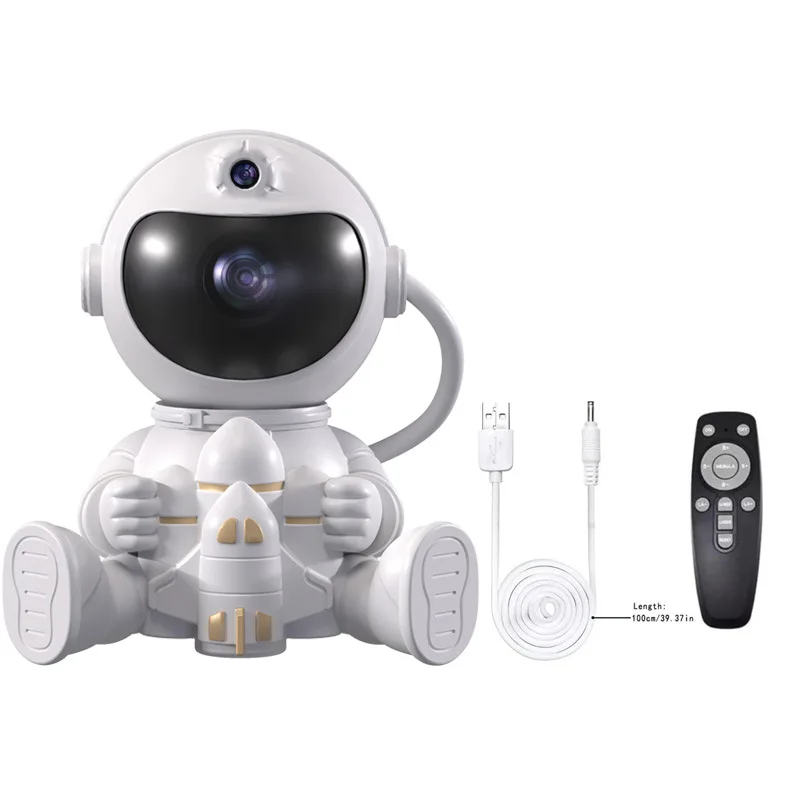 Smart Star Night Starry Projector Light Laser Sky Star Projector LED Night Light Astronaut Galaxy Projector For Bedroom Home