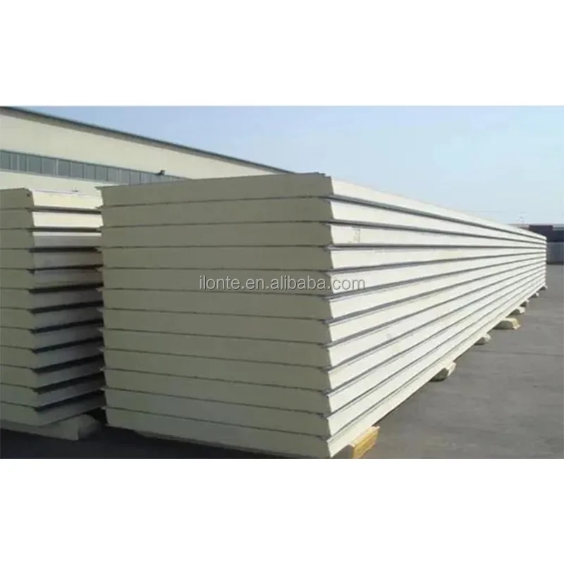 Pu Foam Wall Pir Insulated Sandwich Panels  Polyurethane Corrugated Sandwich Roofing Panel