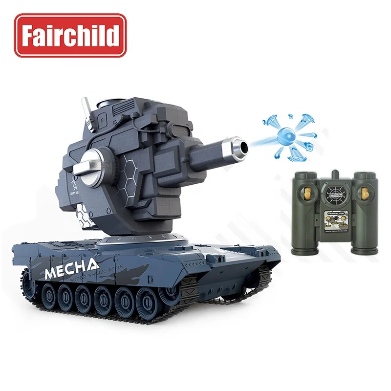 360 Degree Rotation Turret Adjustable RC Drift Army Tank With Water Bomb Battle Truck RC Stunt Car juguetes para los ninos