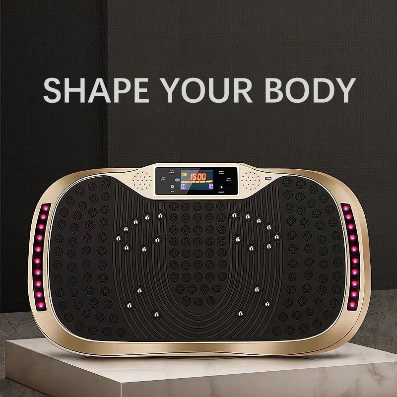 home exercise 200w LED display remote control 99 levels whole body fitness Vibration Machine