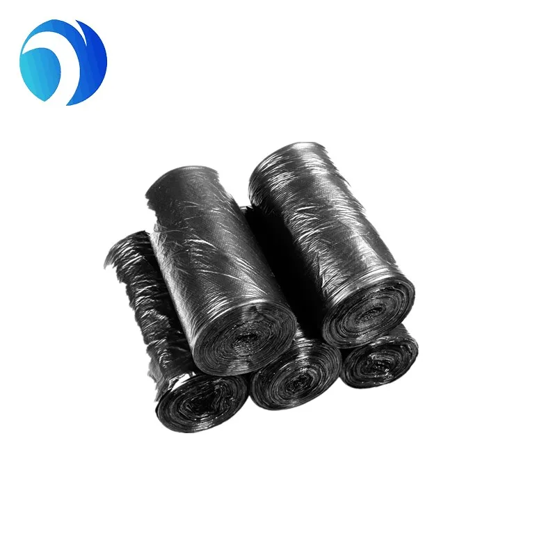 Garbage Bag Recycled Plastic Trash bag Logo Printing Kitchen Office  HDPE Black White Green Blue