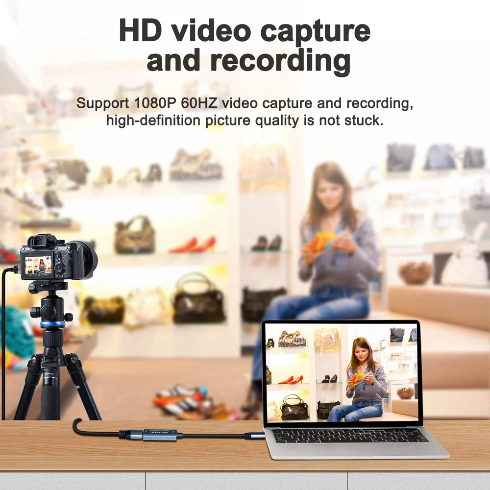 Doonjiey новая модель 4k hdmi к usb c Карта видеозахвата для игры запись потокового видео трансляции