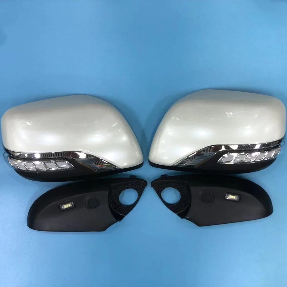 Rearview mirror running light  for TOYOTA LAND CRUISER 200 LED mirror cover with base  FJ200 2008-2015 upgrade to 2016--2019