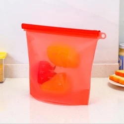 Insulated Plastic Lunch Bag Baggies for Sandwich Food Grade Silicone Bag for Food Storage