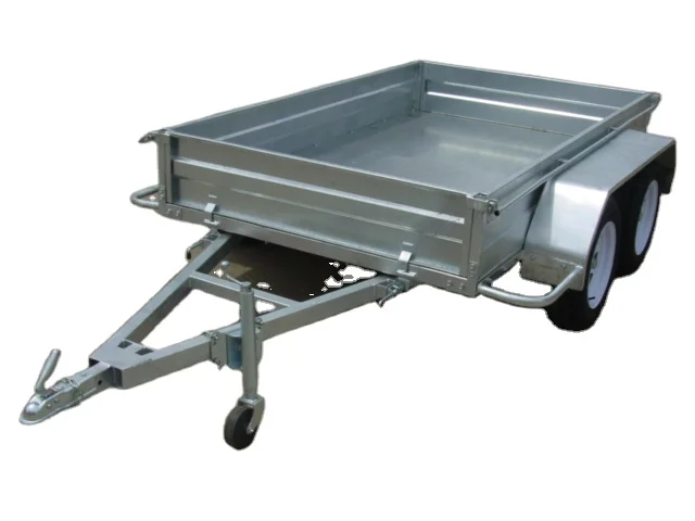 Wholesale Buy Manufacturer Supply Heavy Duty Galvanized 8x5 Tandem box trailer BT080C