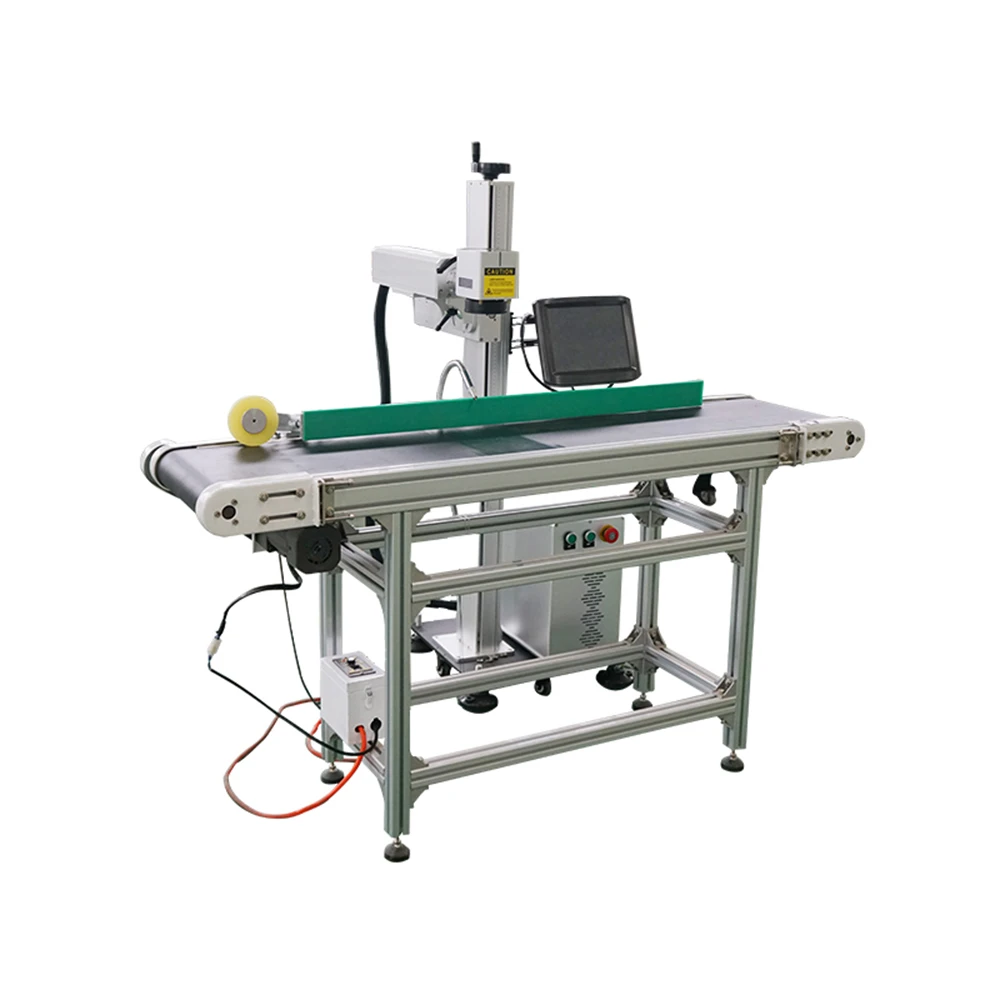 5w 3w flying  Uv Laser Marking Machine And 50W 40W 30W Fiber Co2 marker