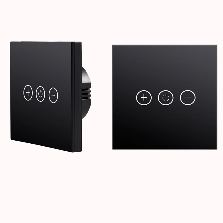 
bilisty Design EU Style Touch Remote Control Switch LED indictor Electricceiling Crystal Glass Switch dimmer dimmers Smart Home 