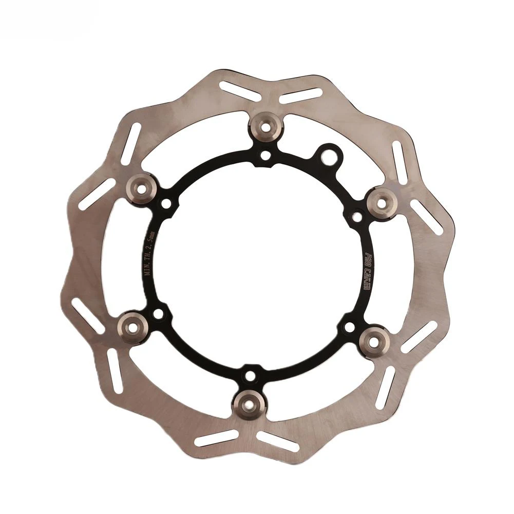 RTS Motorcycle 260MM Front Floating Brake Disc Rotor For FE TE FC TC TX FX125-501 14-21 TE FE FX125-570 09-14