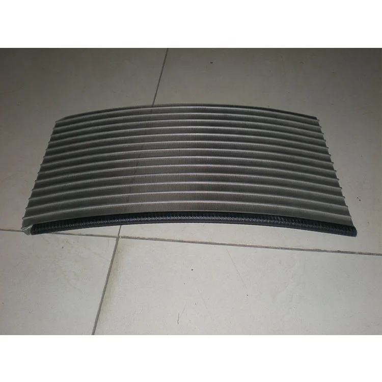 Stainless Steel Sieve Bend Filter Beer Filter Mesh Sugar Screen 0.1-1mm Slot Width