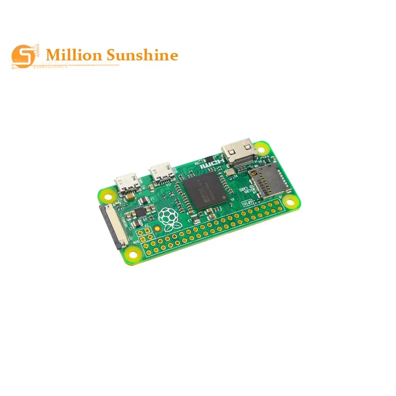 Raspberry Pi Zero 2 W с RP3A0 в 64-разрядным четырёхъядерным ARM Cortex-A53 процессор 1 ГГц 512 Мб SDRAM (синхронное динамическое ОЗУ беспроводной локальной сети RPI0 2 Вт
