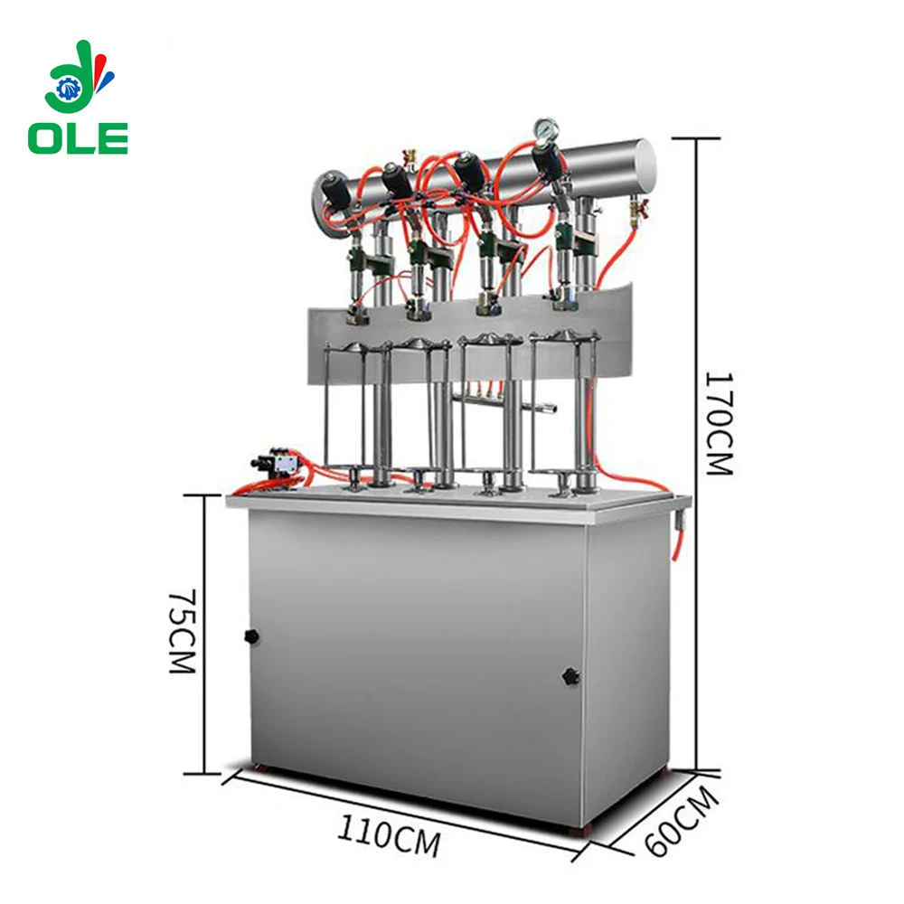 Constant Pressure Pneumatic Carbonated Drink Filling Machine Soda Fill Machine