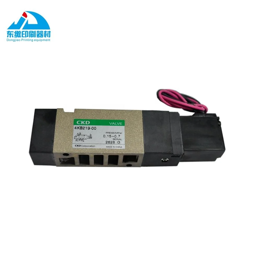 1 Piece Solenoid Valve 4KB-21900 24V for Mitsubishi Printing Machine