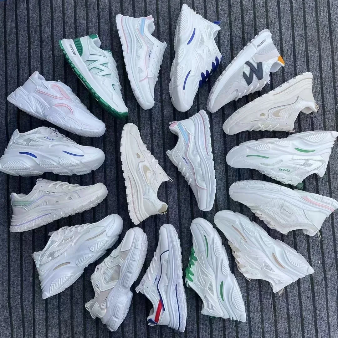 Clearance cheap wholesale Fashion women sport shoes casual running shoes breathable Lace-Up sneakers for women stock shoes